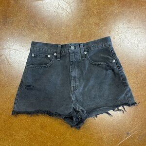 Madewell Mom Jean Shorts